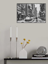winter story "the smokers" Poster och Canvastavla