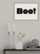 Boo Poster och Canvastavla