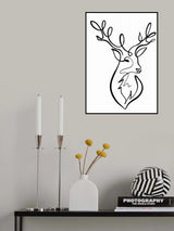 The Stag Poster och Canvastavla