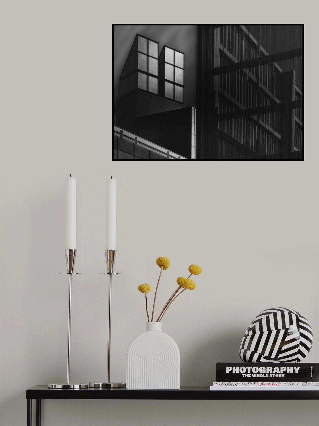 Screen &amp; highlighted squares Poster och Canvastavla