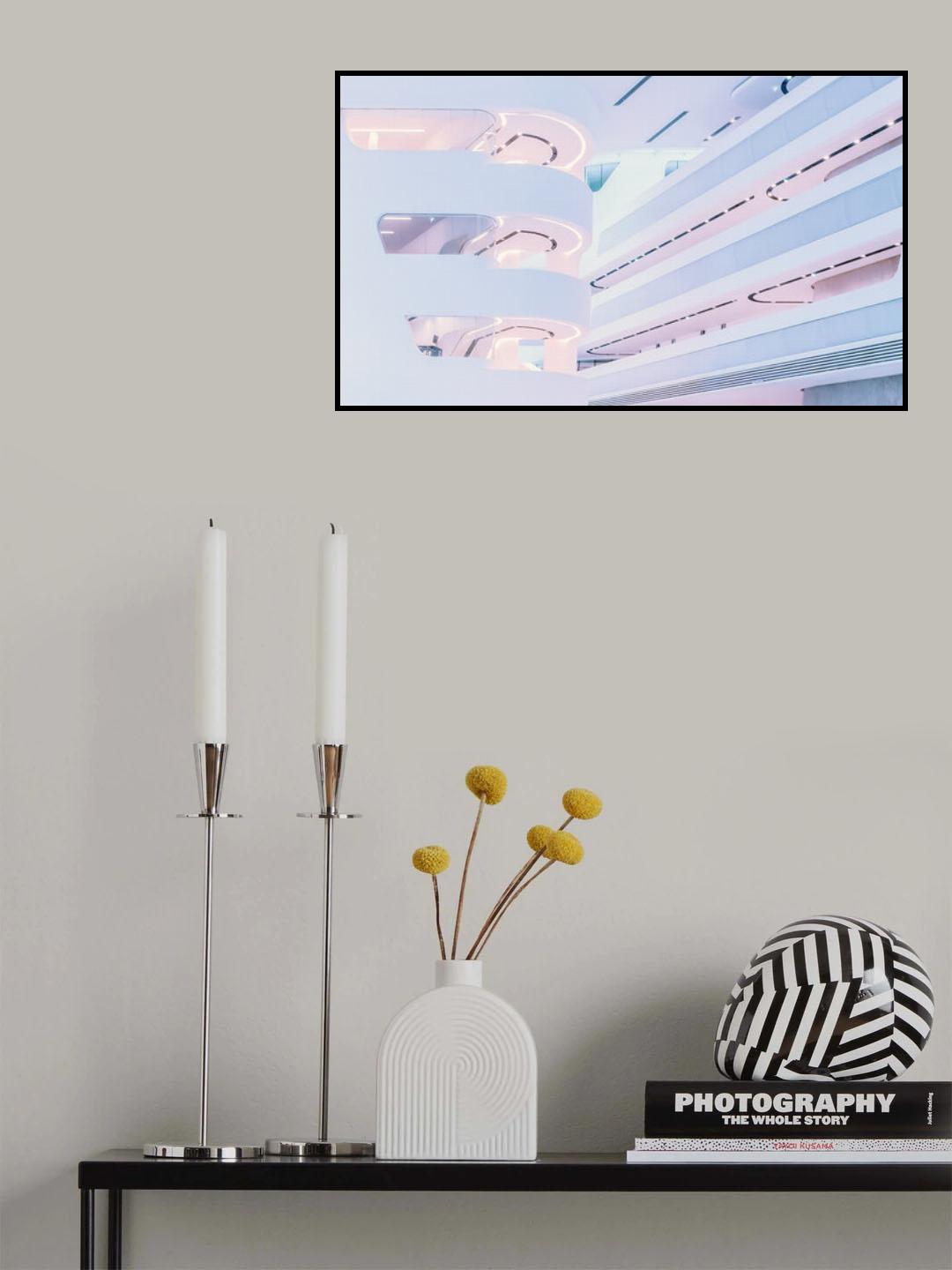 Modern Architecture Poster och Canvastavla