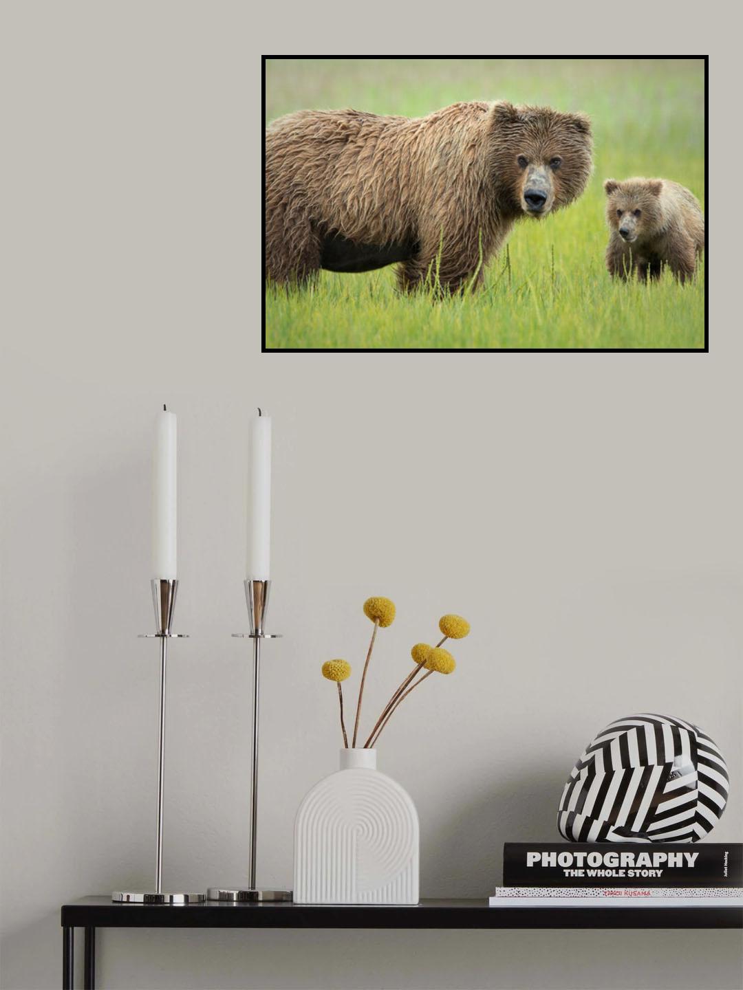 Me and Ma Poster och Canvastavla