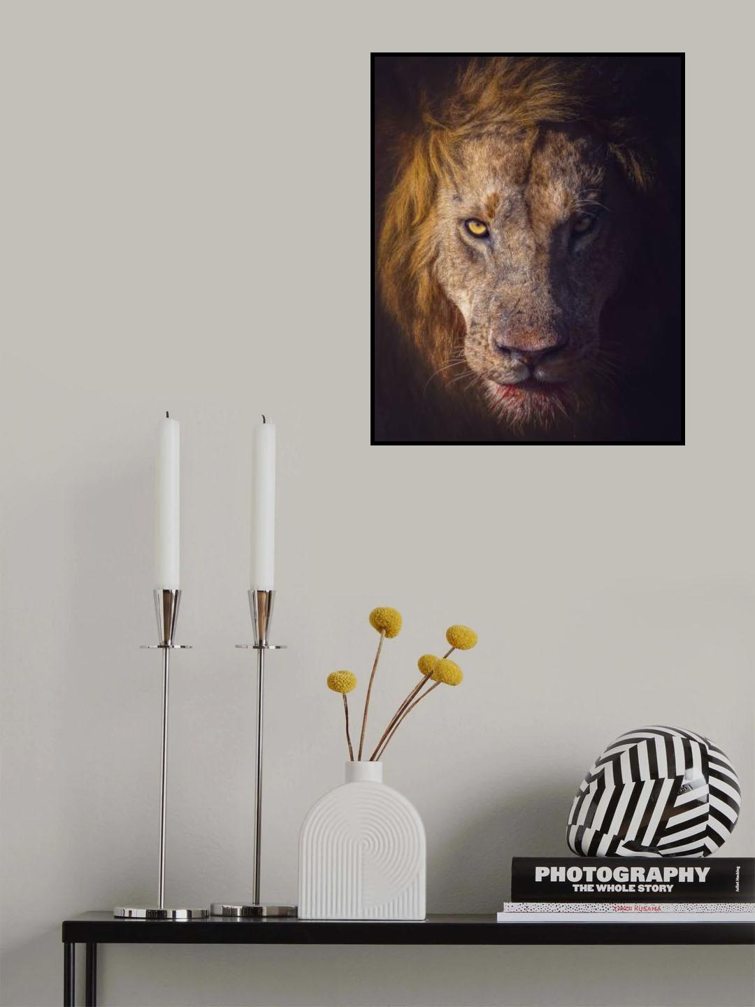 Bleeding Food Poster och Canvastavla