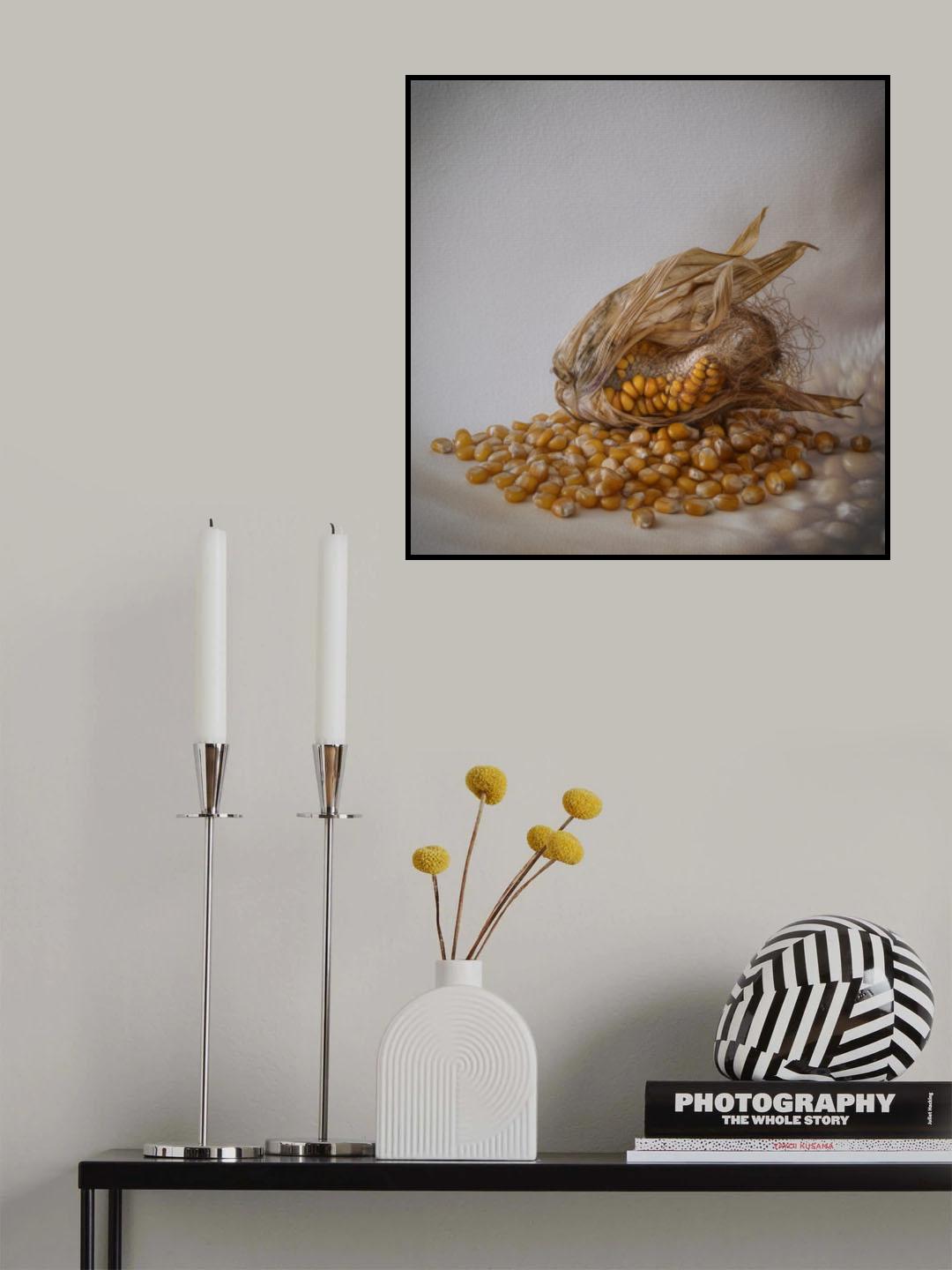 Corn Poster och Canvastavla