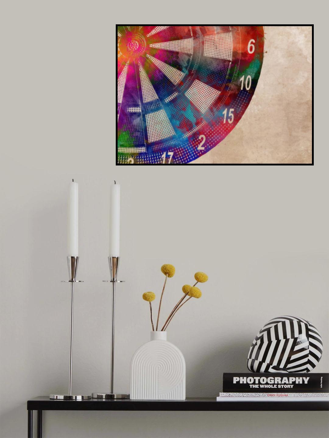 Dart Sport Art 2 Poster och Canvastavla