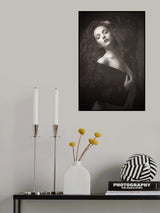 Ivory Flame Poster och Canvastavla