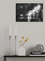 Hasty Steps in the Rain Poster och Canvastavla