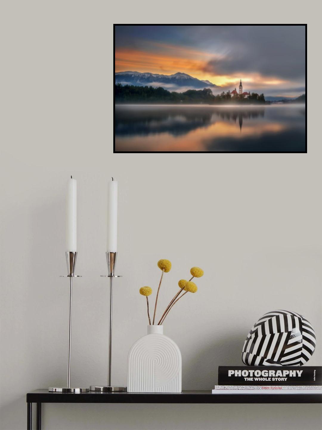 Sunrise Serenity Poster och Canvastavla