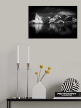 Antarktica Mountain Poster och Canvastavla