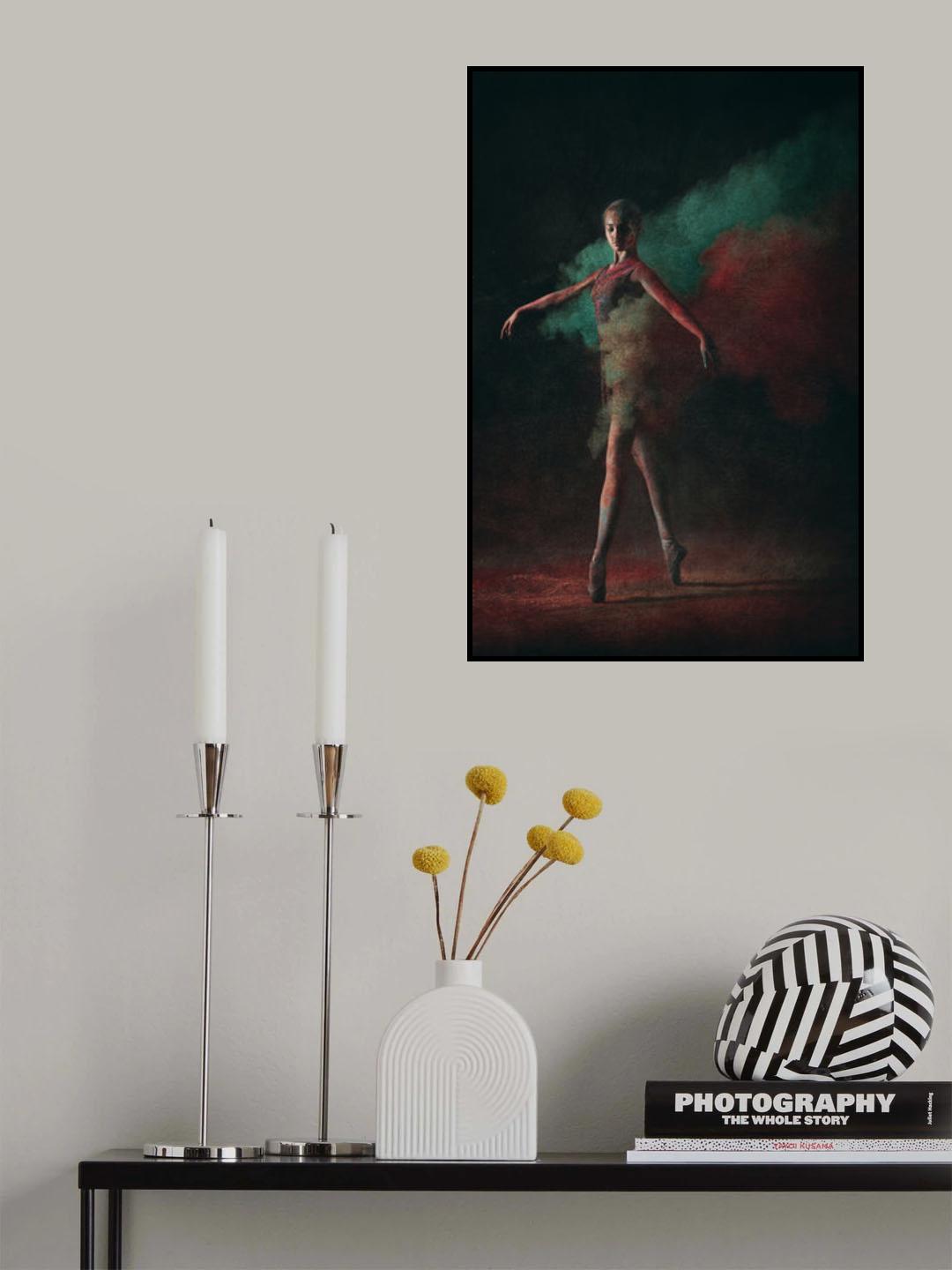 Powder Dance Poster och Canvastavla