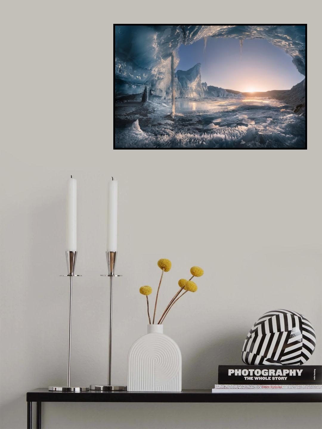 Ice hole Poster och Canvastavla