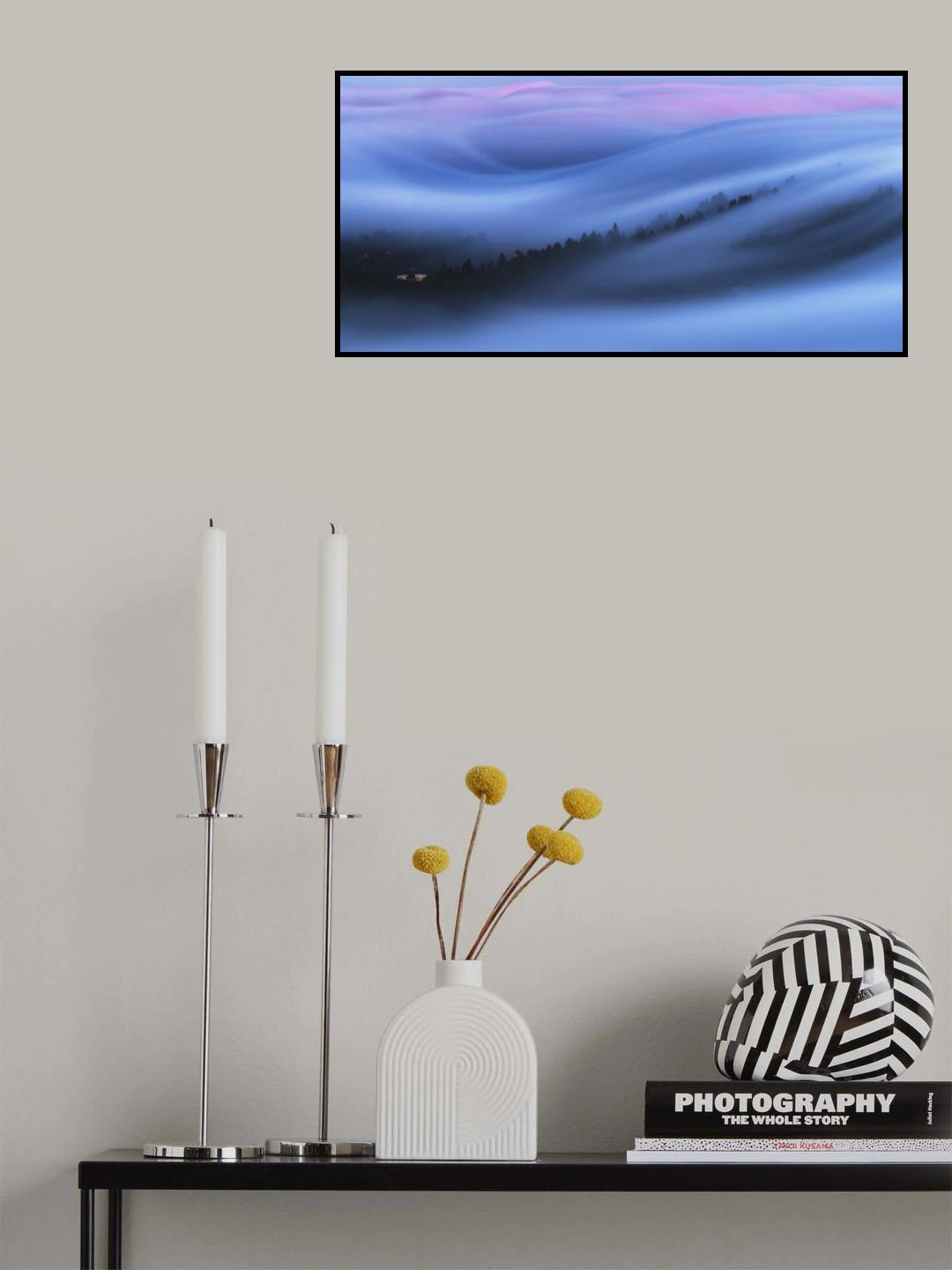 Cotton candy hill Poster och Canvastavla