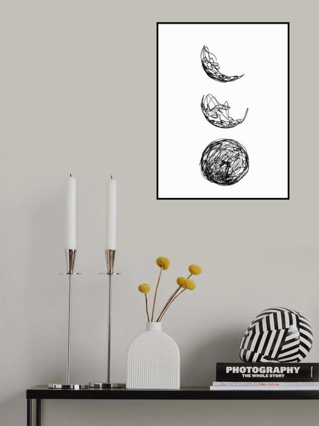 Lunar Poster och Canvastavla