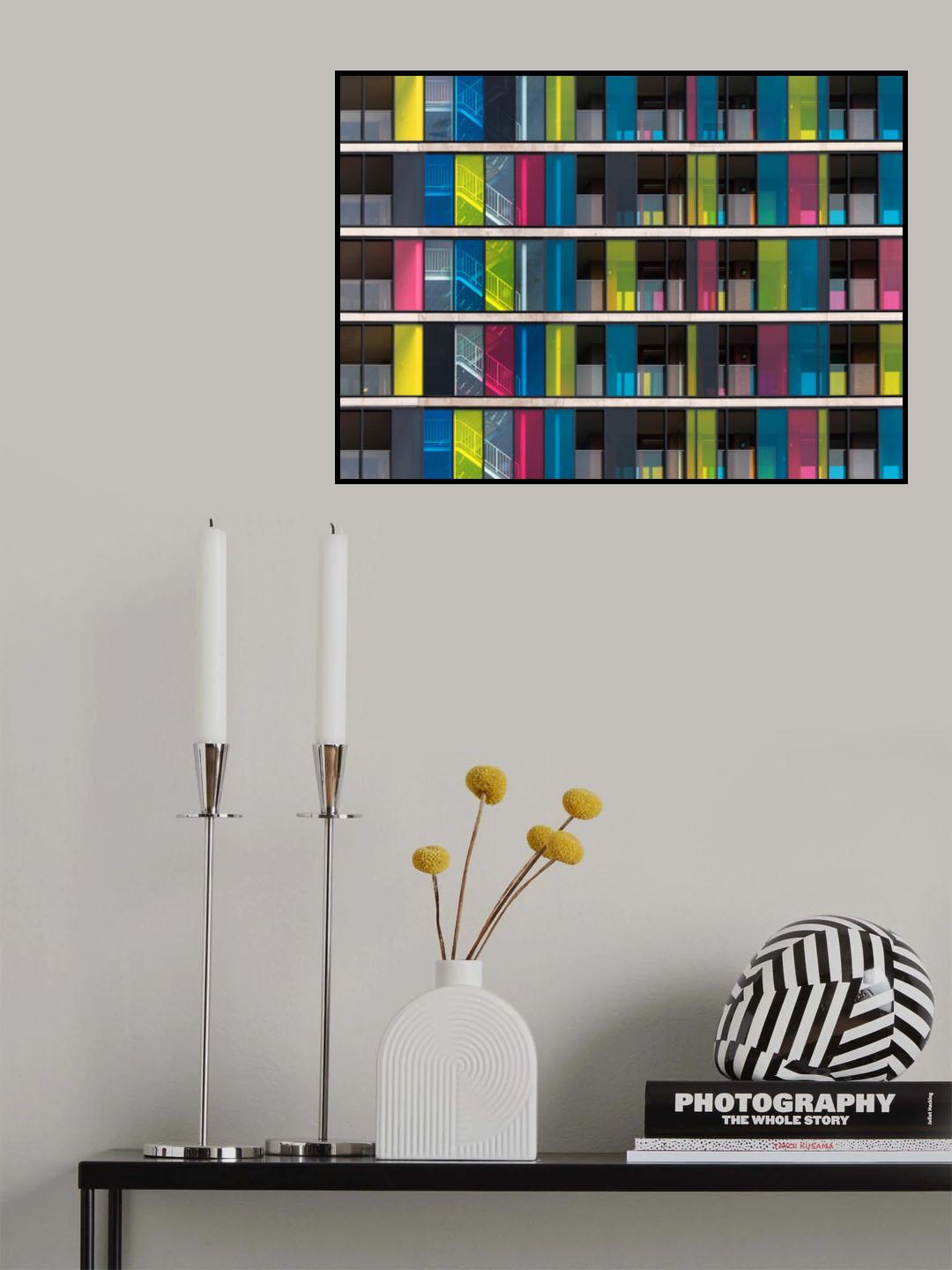 Colorful living Poster och Canvastavla