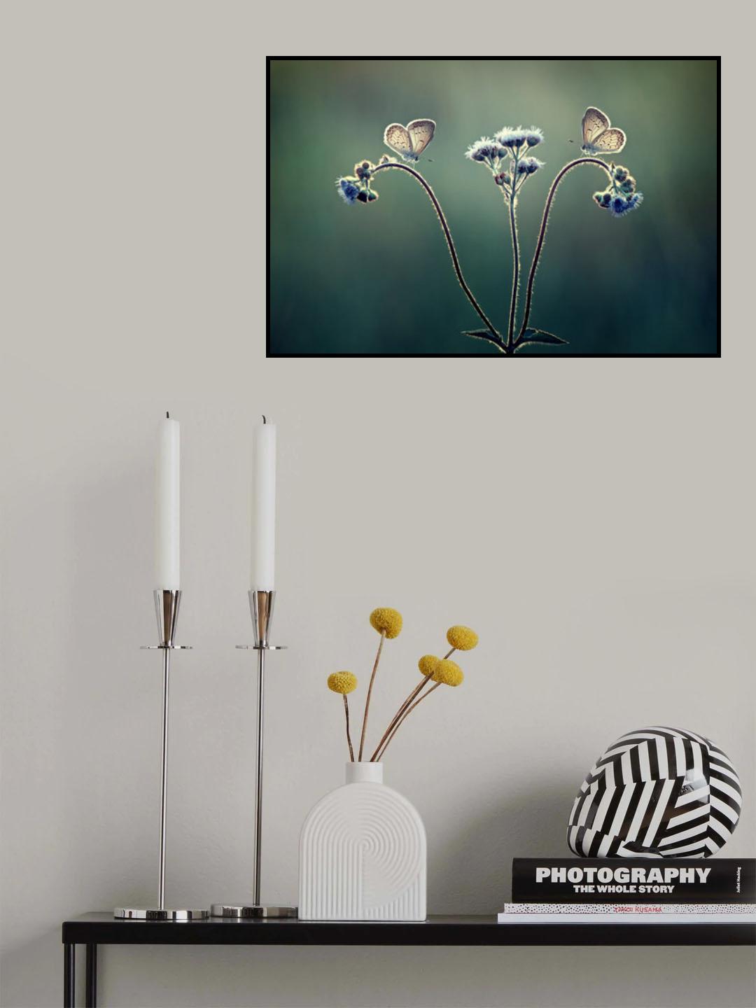 Keindahan Pagi Poster och Canvastavla