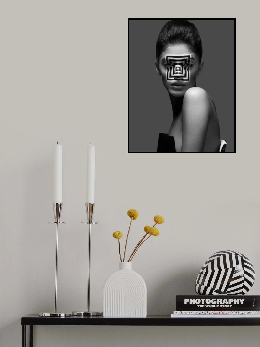 Geometric Shapes Poster och Canvastavla