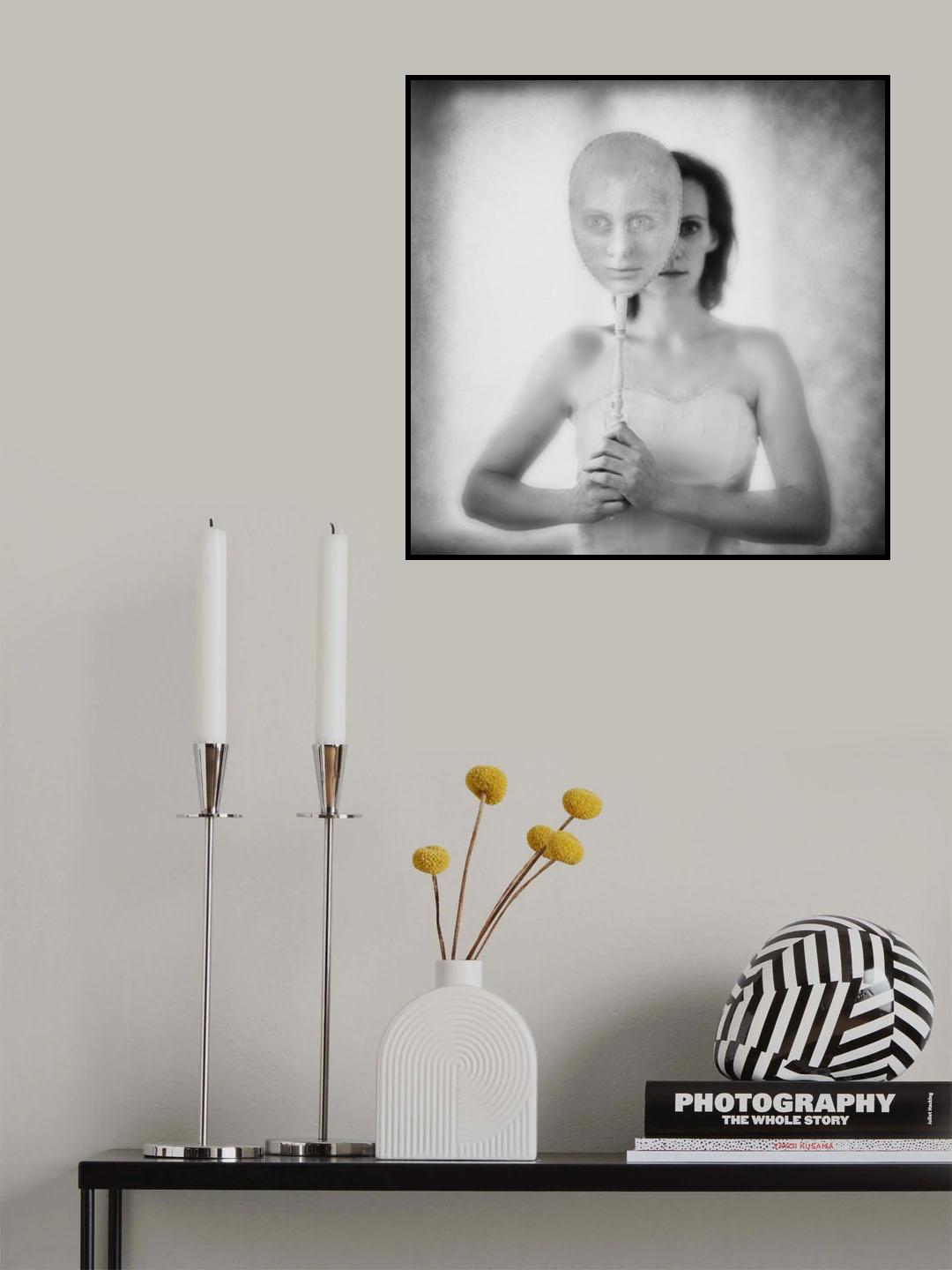 two faces Poster och Canvastavla