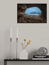View from a Hollow Tree Poster och Canvastavla