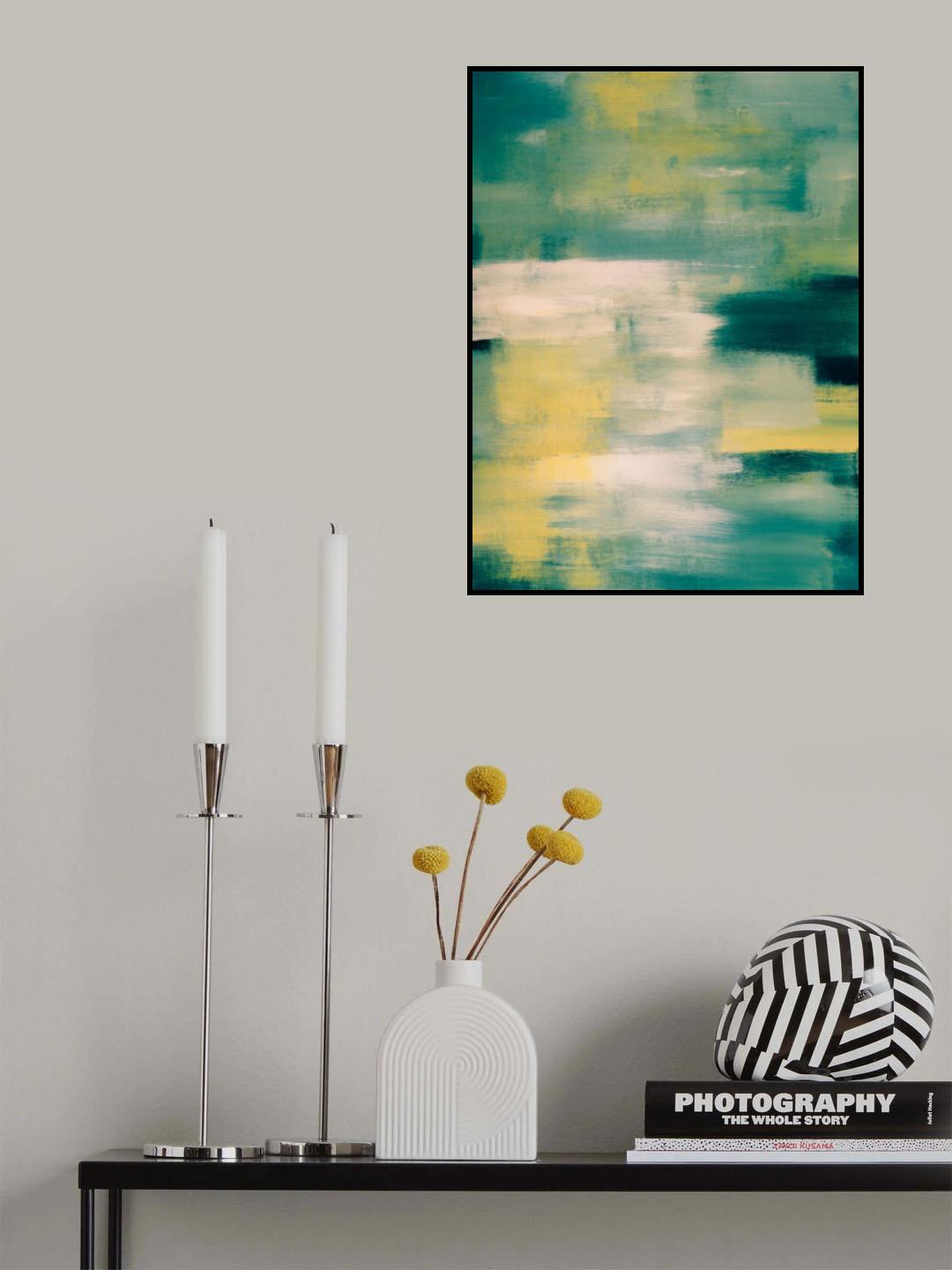 Abstract 51 Poster och Canvastavla