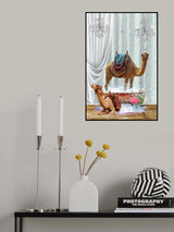 Camels &amp; Bubbles Poster och Canvastavla