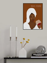 Self-Care Poster och Canvastavla