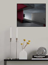 清晨的围栏 Poster och Canvastavla