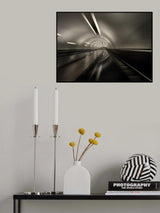 Moscow metro - shape of the light Poster och Canvastavla