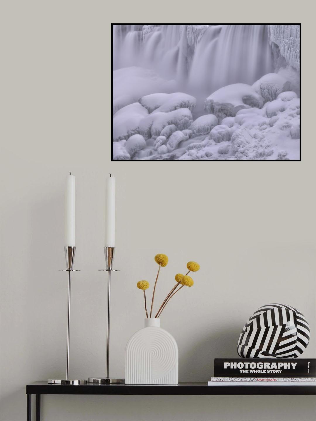 A Typical Winter Day Poster och Canvastavla