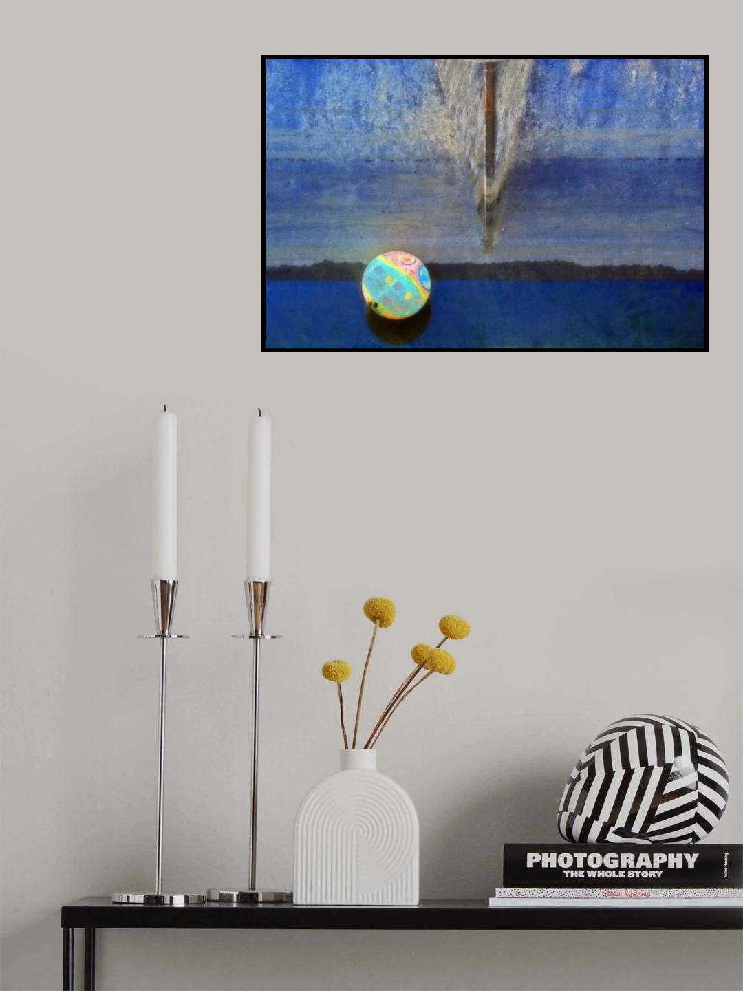 Rabsody in blue Poster och Canvastavla