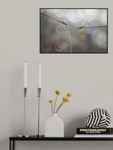 Romantic Damselflies Poster och Canvastavla