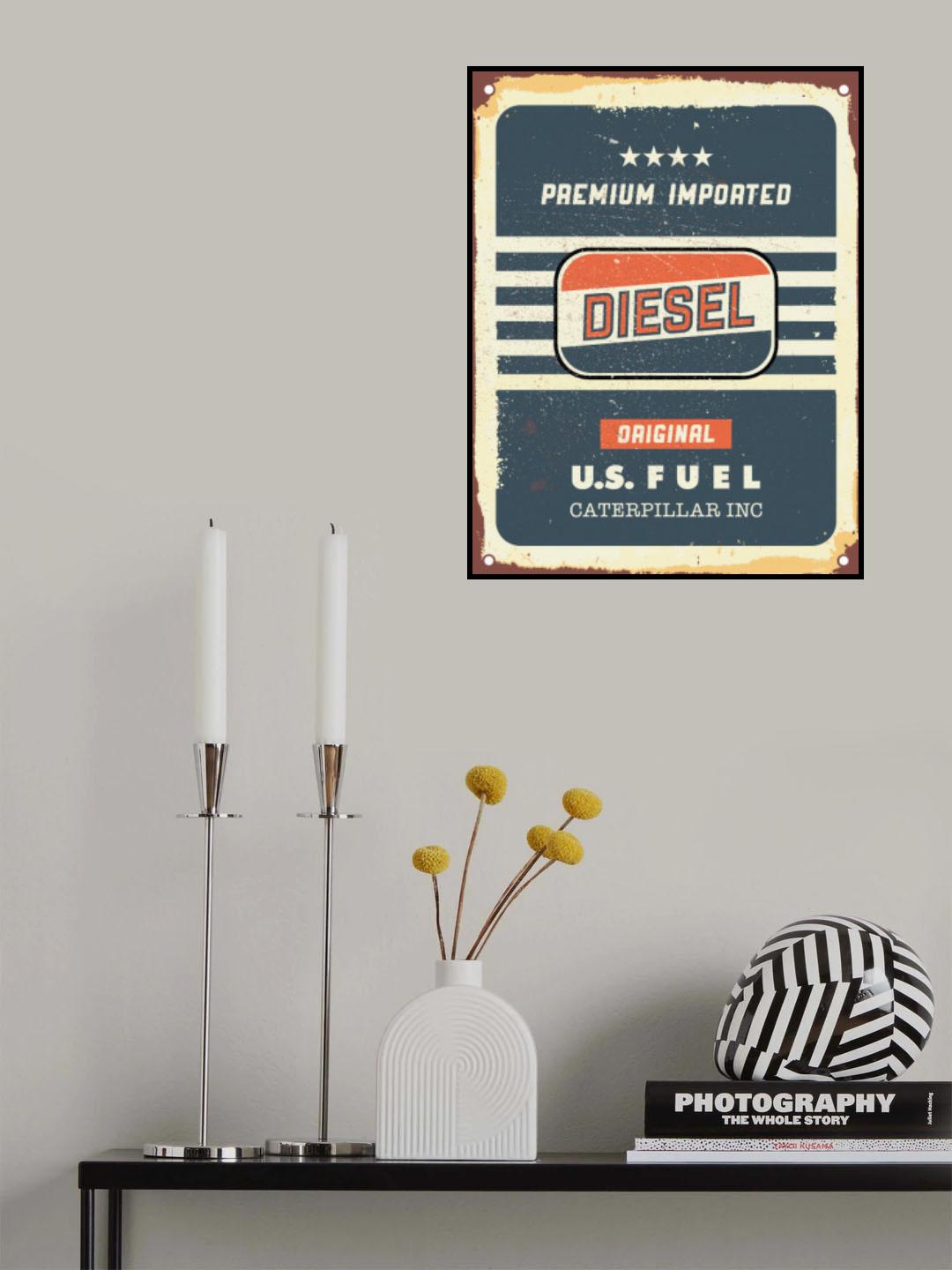 Diesel Original Poster och Canvastavla