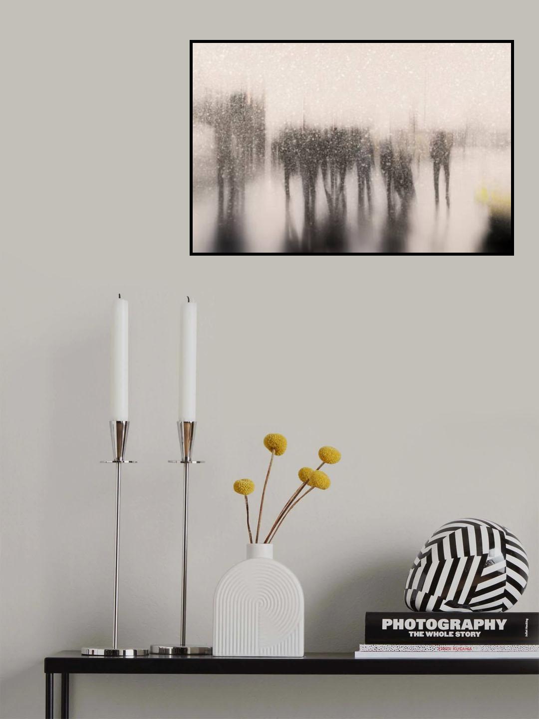 Shadows in Winter Poster och Canvastavla