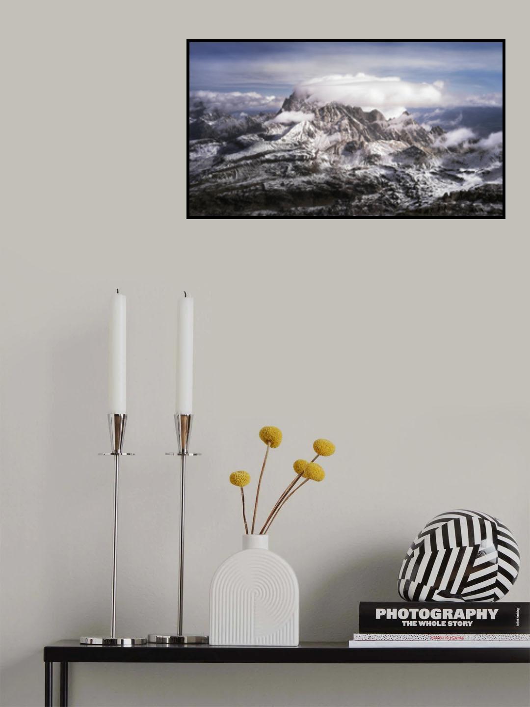 Crown of the Tetons Poster och Canvastavla