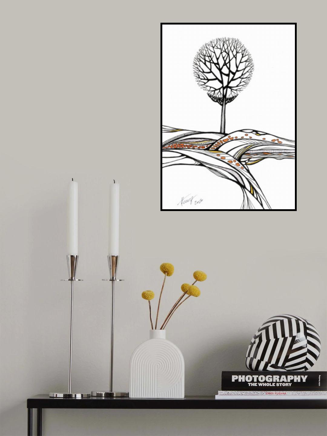 The Round Tree Poster och Canvastavla