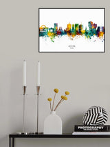 Accra Ghana Skyline Poster och Canvastavla