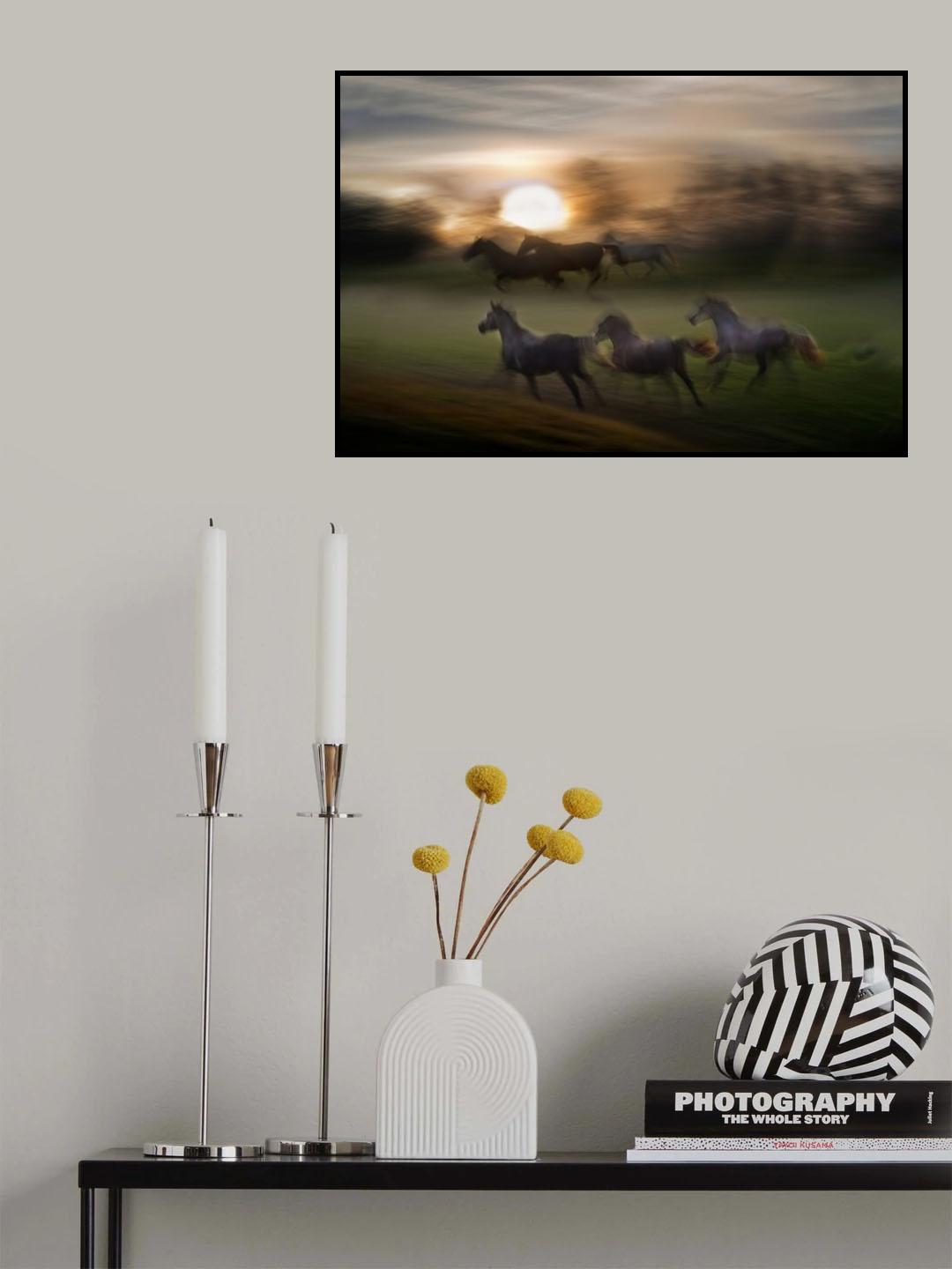 at night Poster och Canvastavla