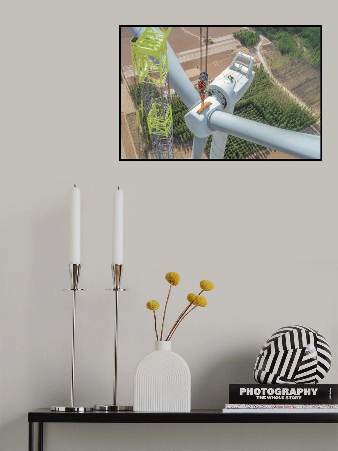 Aerial work Poster och Canvastavla