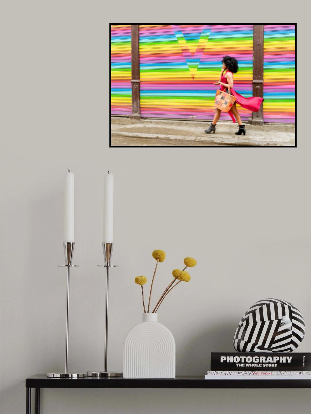 Rainbow Poster och Canvastavla