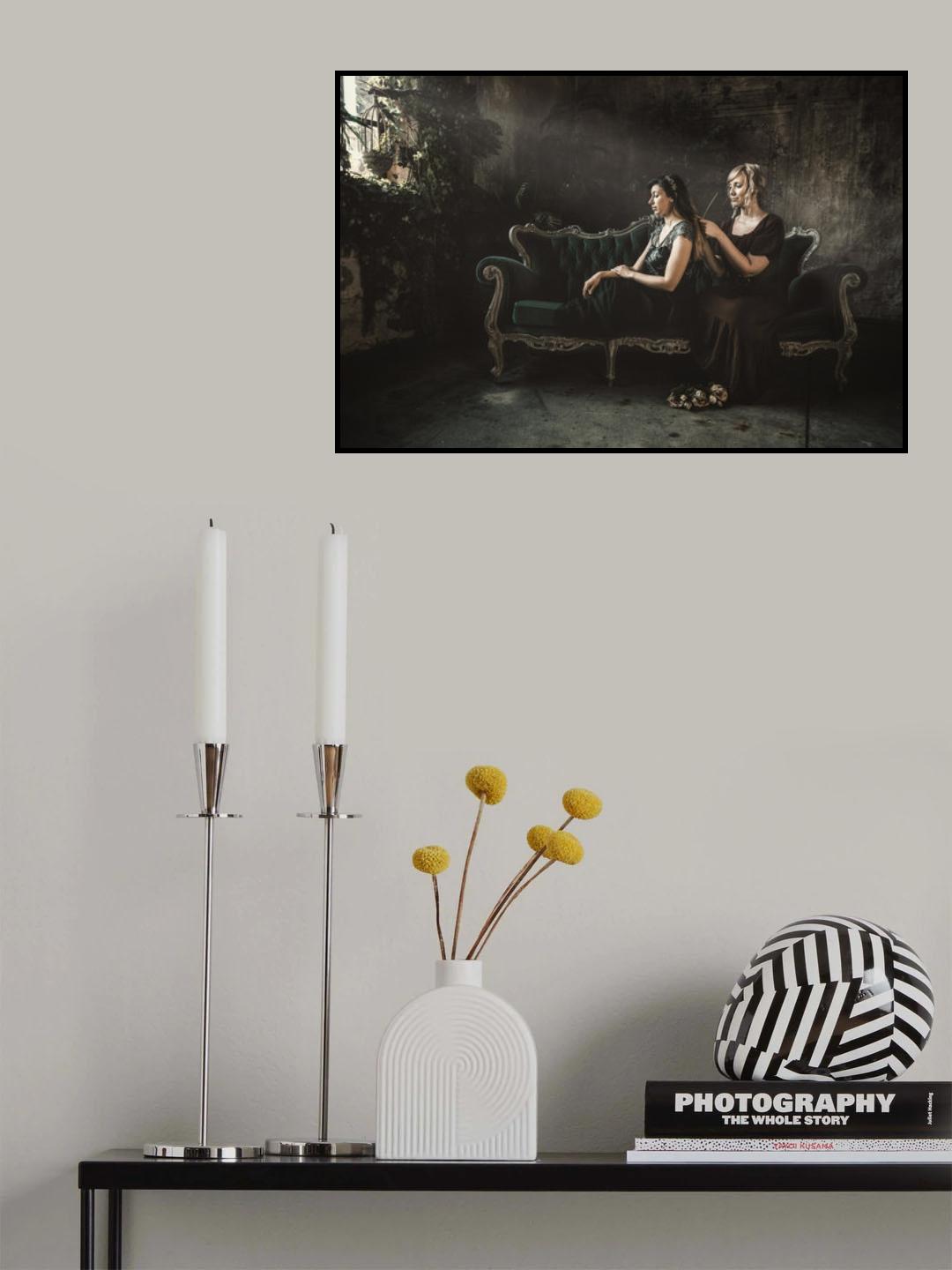 Work Poster och Canvastavla