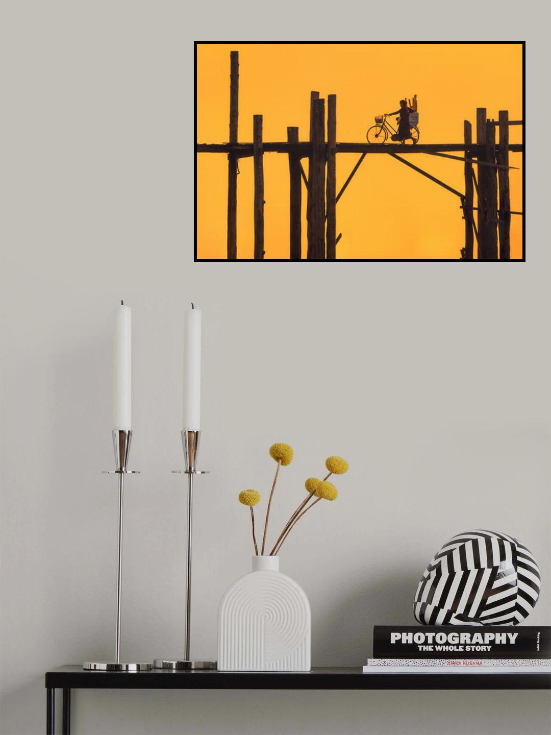 Ebony Bridge Poster och Canvastavla