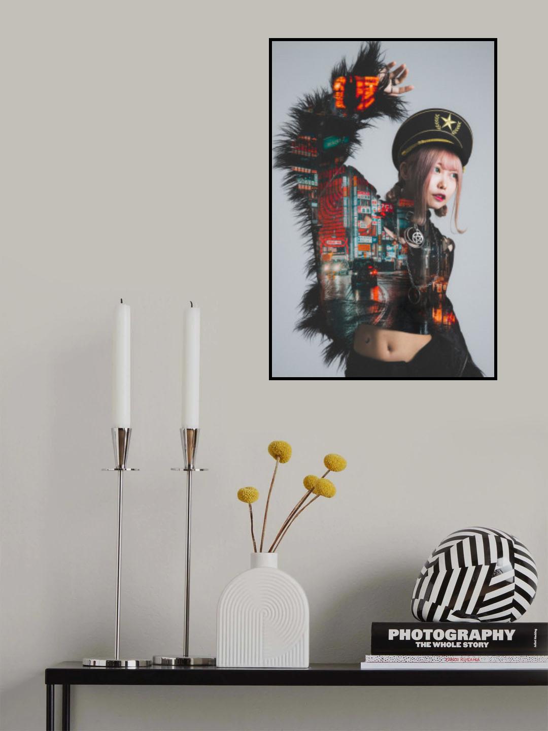 Living with the night Poster och Canvastavla