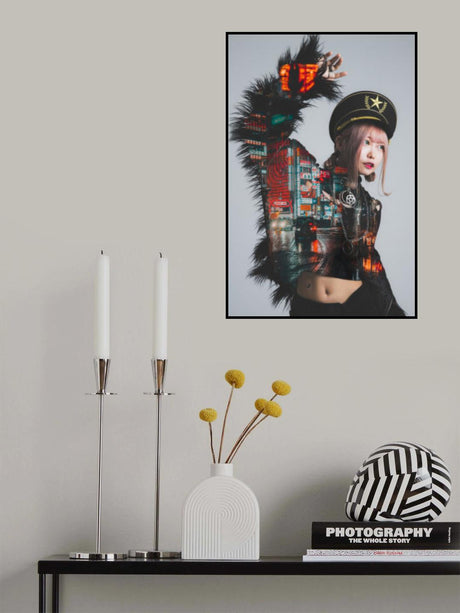 Living with the night Poster och Canvastavla
