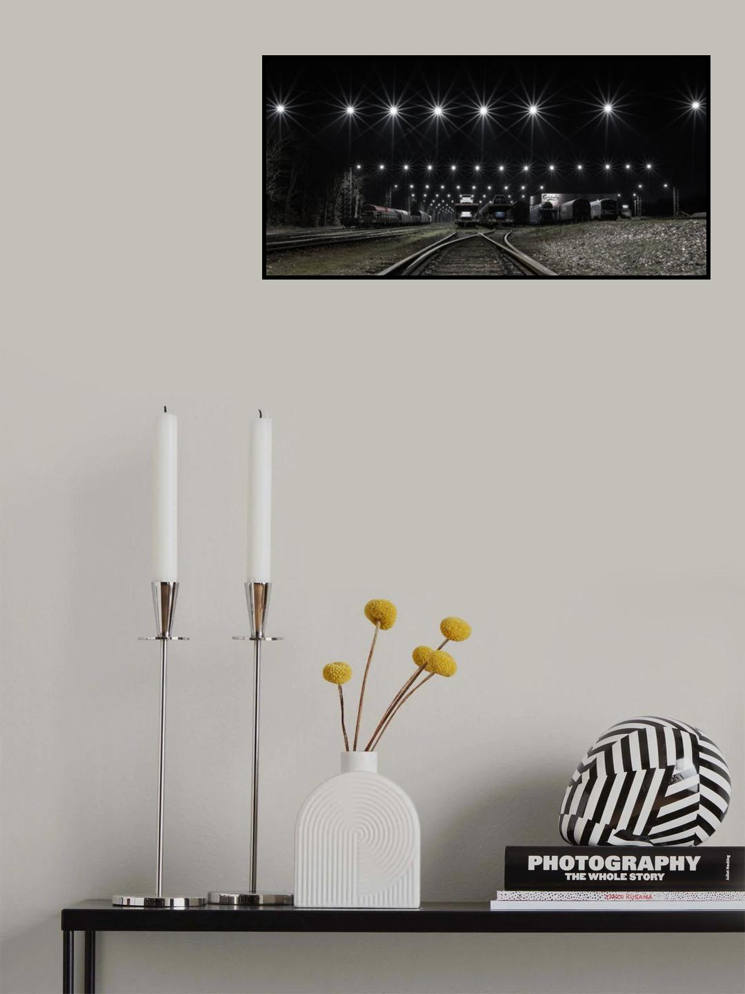 Train Stars Poster och Canvastavla