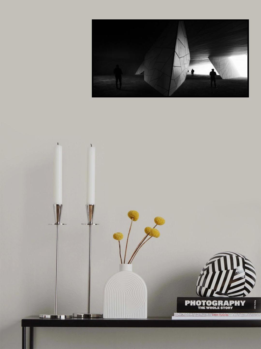 Distancing Poster och Canvastavla