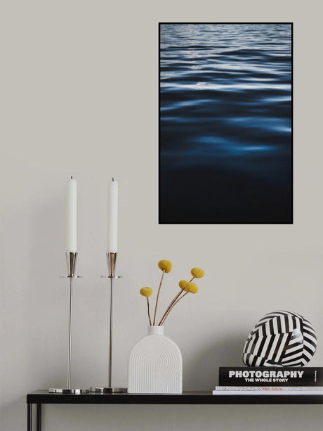 Water Textures Poster och Canvastavla