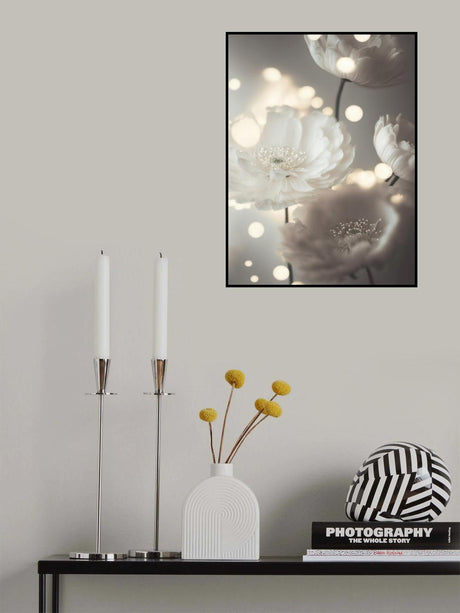 Romantic Flowers Poster och Canvastavla