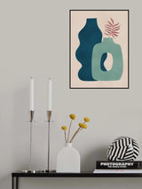 Still Life With Vases Poster och Canvastavla