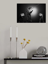 Covid-19 test Poster och Canvastavla