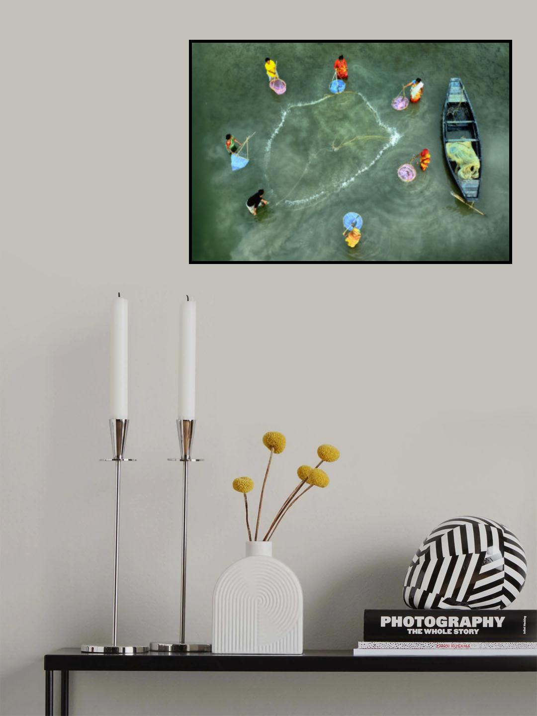 Fishing Poster och Canvastavla