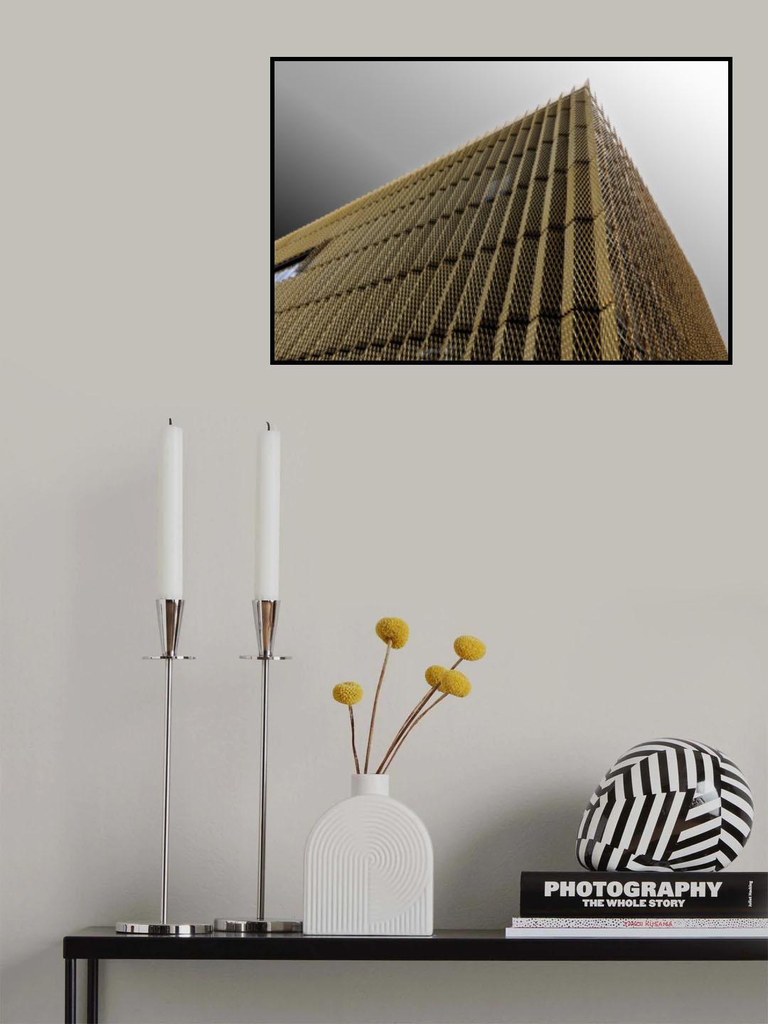 Golden breastplate Poster och Canvastavla
